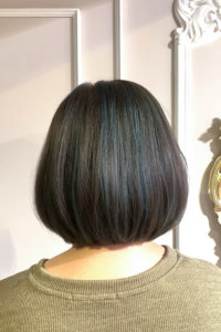 光線染、挑染、highlights、直條紋染