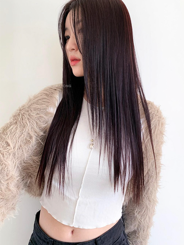 韓國髮型、韓國燙髮、2023髮型、sleek perm、光滑燙