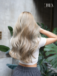 歐美挑染、挑染髮色、balayage、highlight、混血感染髮、手刷染、漸層染、光線染、線條染